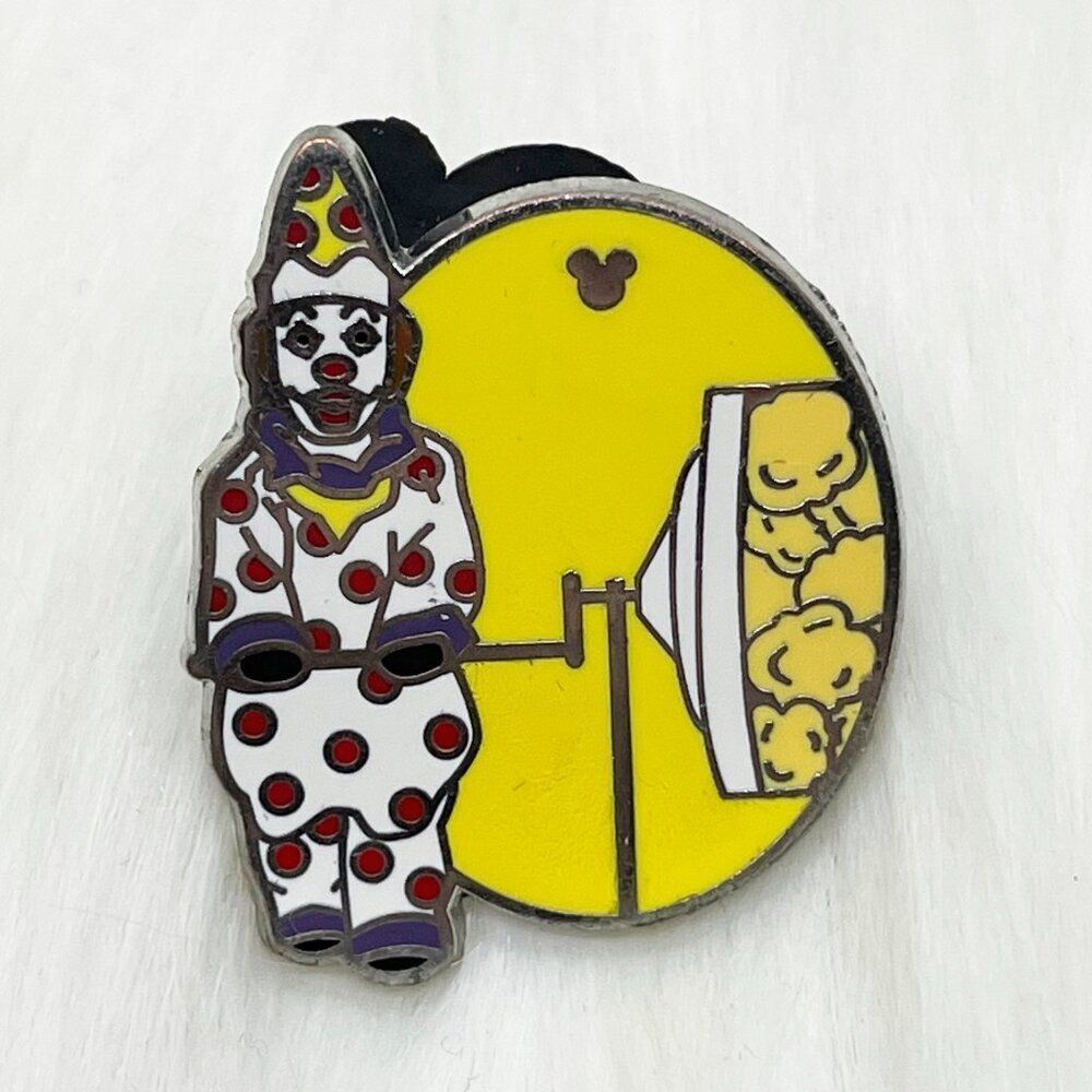 🔮 5/$25 Disney‎ Popcorn Turners Polka Dot Clown Pin